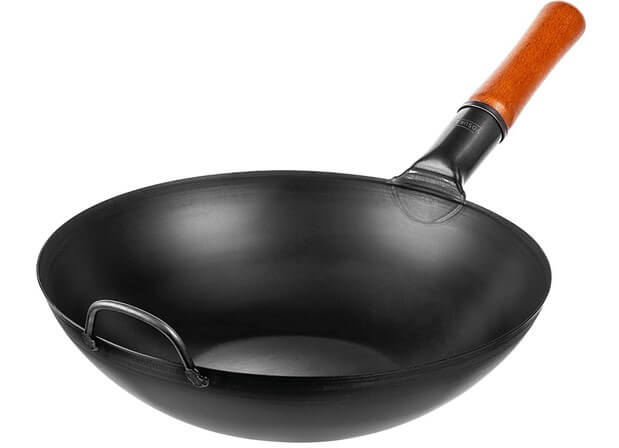 japanese carbon steel wok